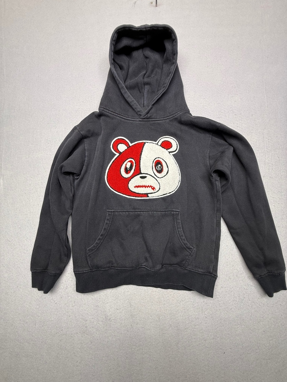 Effectus Clothing Hoodie Men's L Black Red White Panda